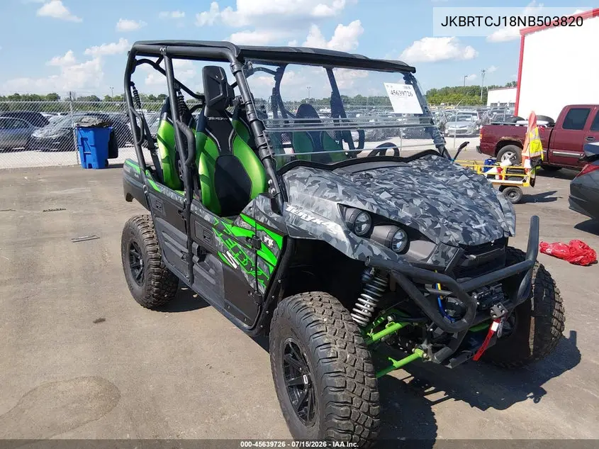 2022 Kawasaki Krt800 J/K VIN: JKBRTCJ18NB503820 Lot: 45639726