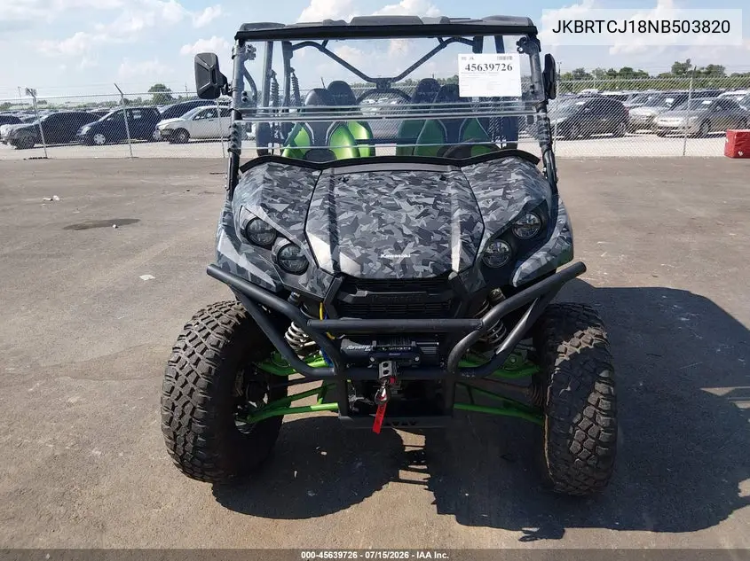 2022 Kawasaki Krt800 J/K VIN: JKBRTCJ18NB503820 Lot: 45639726