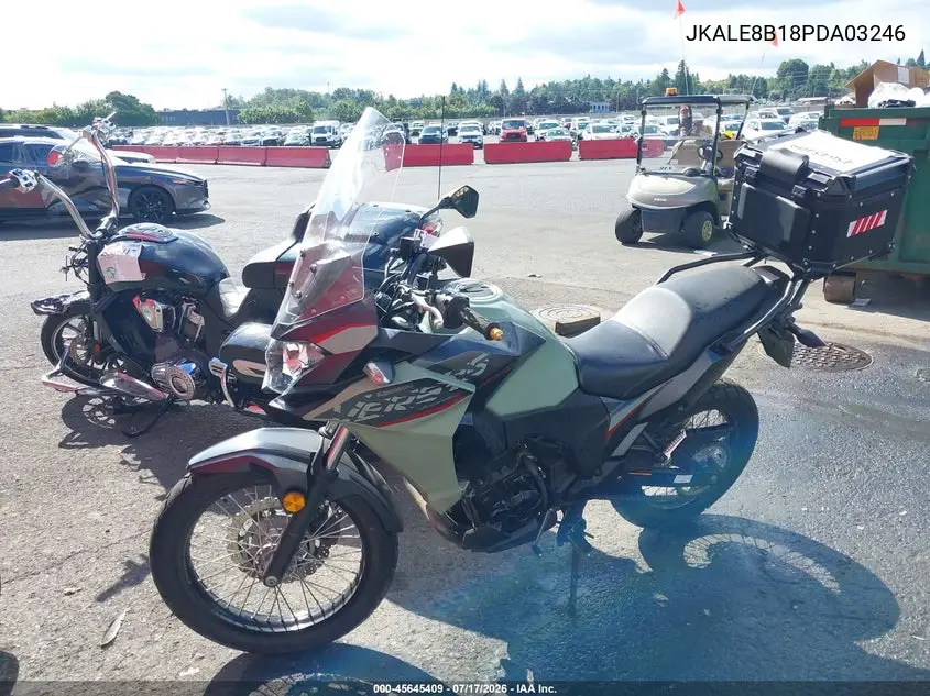 2023 Kawasaki Kle300 B VIN: JKALE8B18PDA03246 Lot: 45645409