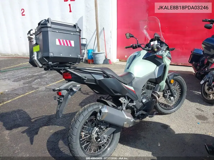 2023 Kawasaki Kle300 B VIN: JKALE8B18PDA03246 Lot: 45645409