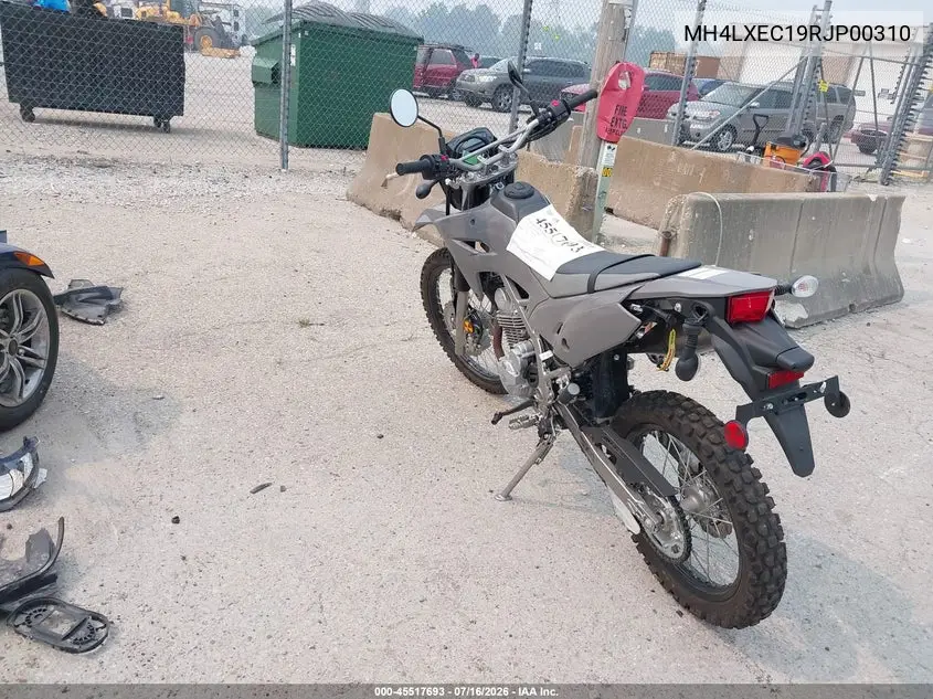 2024 Kawasaki Klx232 C VIN: MH4LXEC19RJP00310 Lot: 45517693