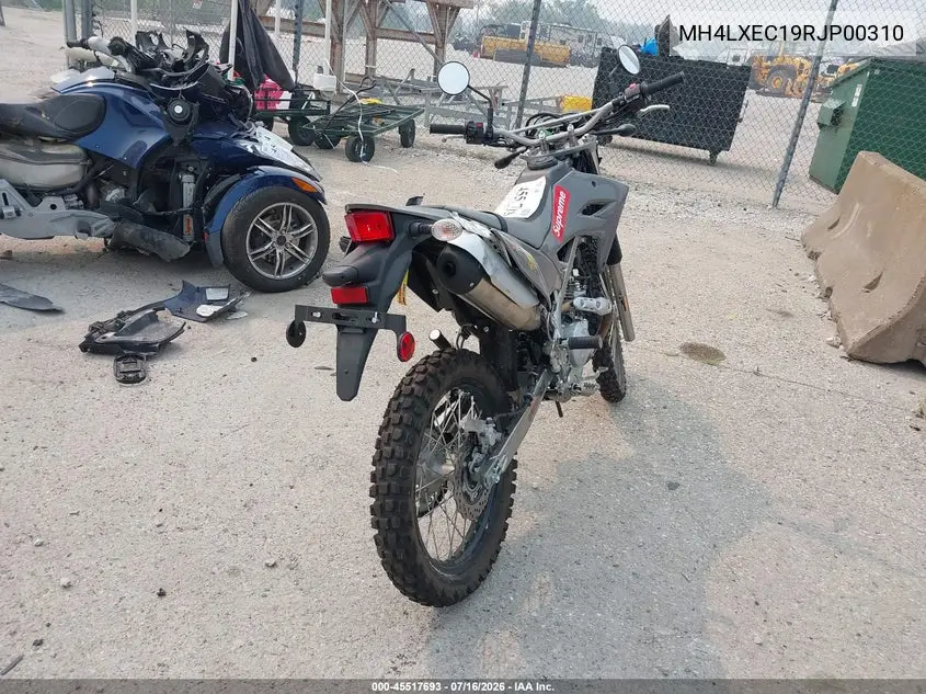 2024 Kawasaki Klx232 C VIN: MH4LXEC19RJP00310 Lot: 45517693