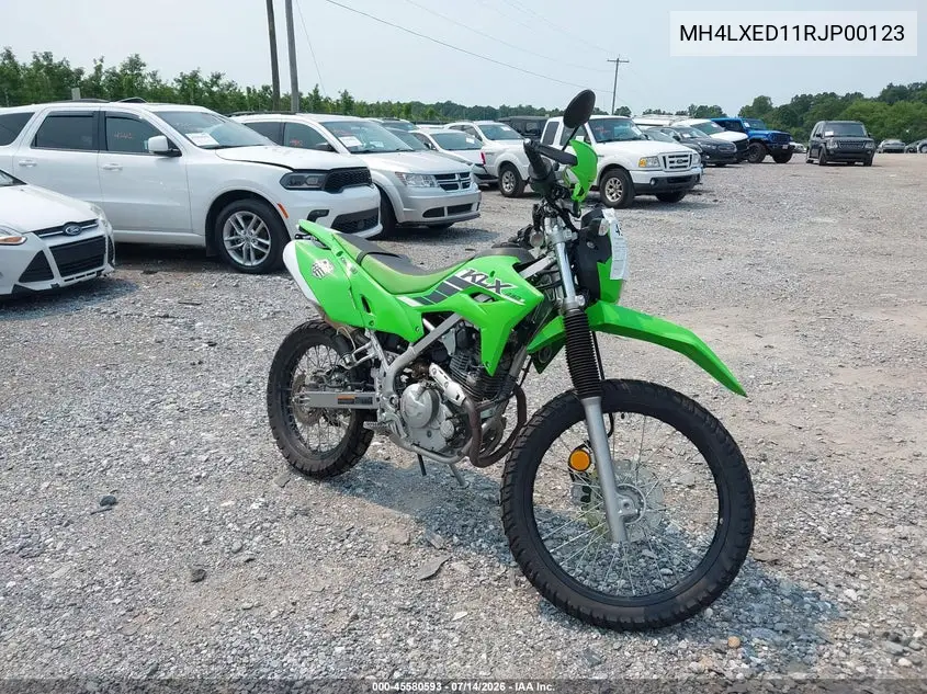 2024 Kawasaki Klx232 D VIN: MH4LXED11RJP00123 Lot: 45580593