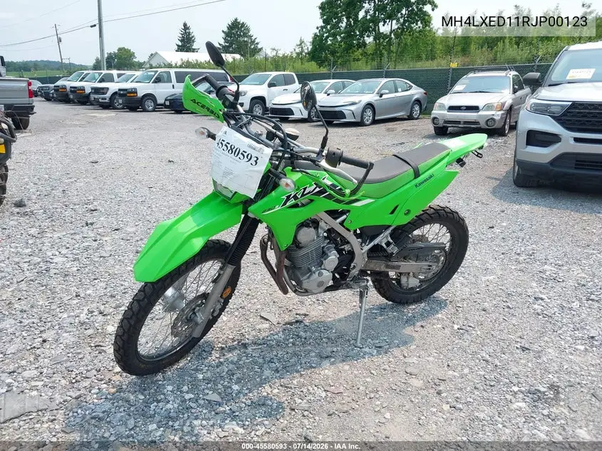 2024 Kawasaki Klx232 D VIN: MH4LXED11RJP00123 Lot: 45580593