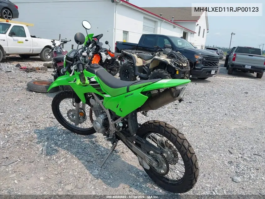 2024 Kawasaki Klx232 D VIN: MH4LXED11RJP00123 Lot: 45580593