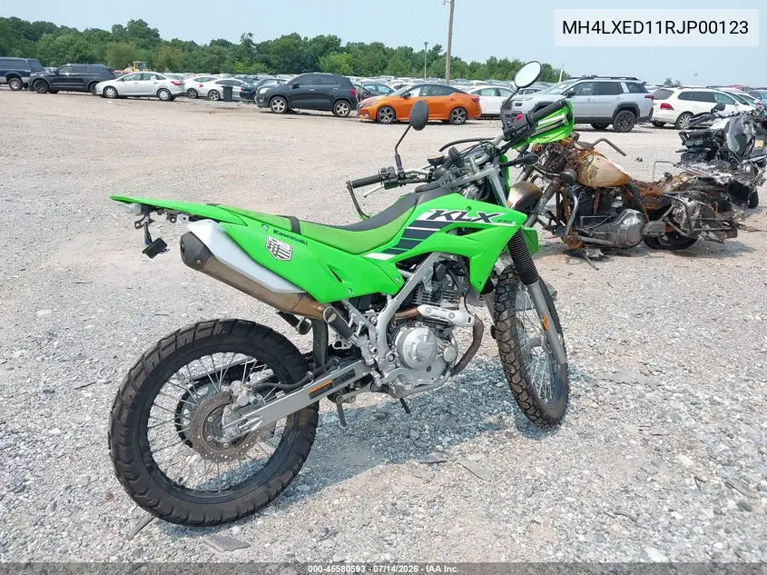 2024 Kawasaki Klx232 D VIN: MH4LXED11RJP00123 Lot: 45580593