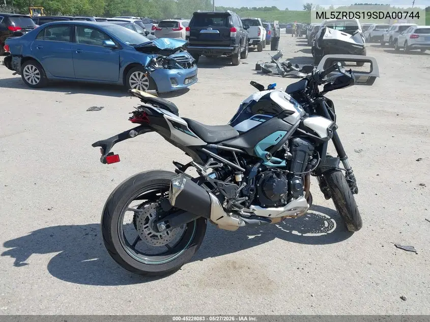 2025 Kawasaki Zr900 S VIN: ML5ZRDS19SDA00744 Lot: 45228083