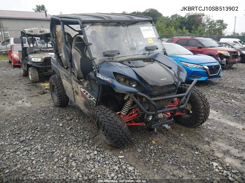 2025 Kawasaki Krt800 J/K VIN: JKBRTCJ10SB513902 Lot: 45599034
