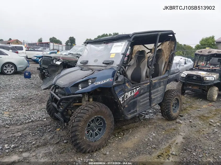 2025 Kawasaki Krt800 J/K VIN: JKBRTCJ10SB513902 Lot: 45599034