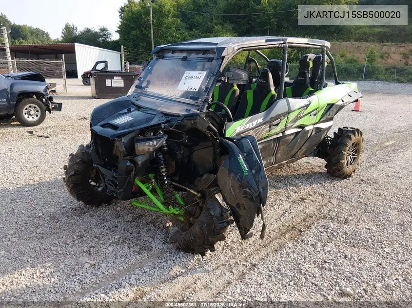 2025 Kawasaki Krt1000 J VIN: JKARTCJ15SB500020 Lot: 45607361