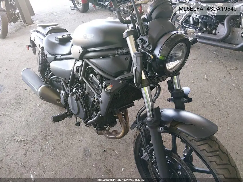 2025 Kawasaki El450 A VIN: ML5ELFA14SDA19540 Lot: 45623041