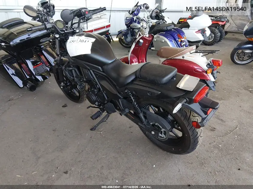 2025 Kawasaki El450 A VIN: ML5ELFA14SDA19540 Lot: 45623041