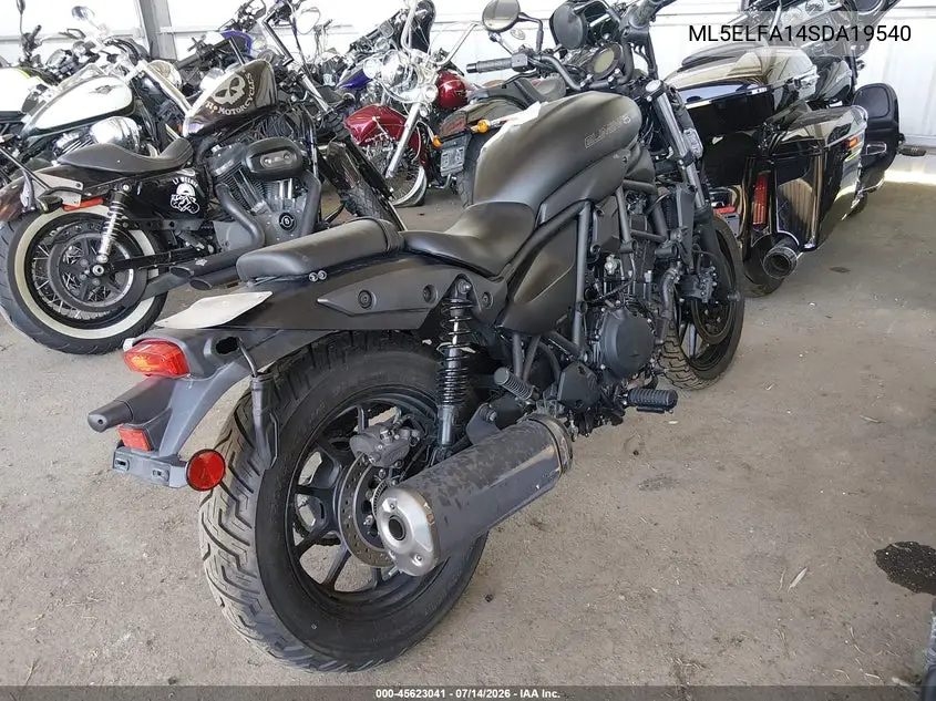 2025 Kawasaki El450 A VIN: ML5ELFA14SDA19540 Lot: 45623041