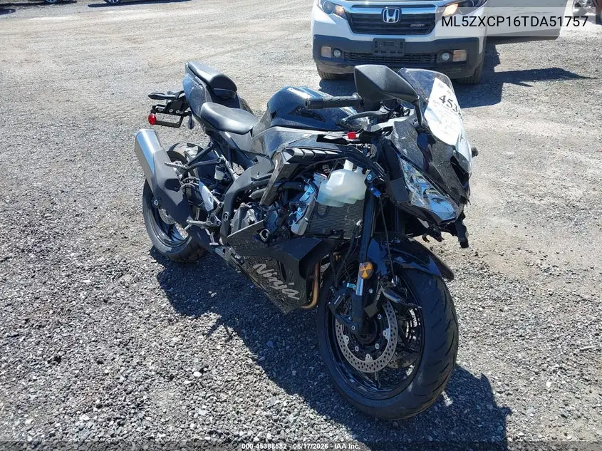 2026 Kawasaki Zx400 P VIN: ML5ZXCP16TDA51757 Lot: 45388582