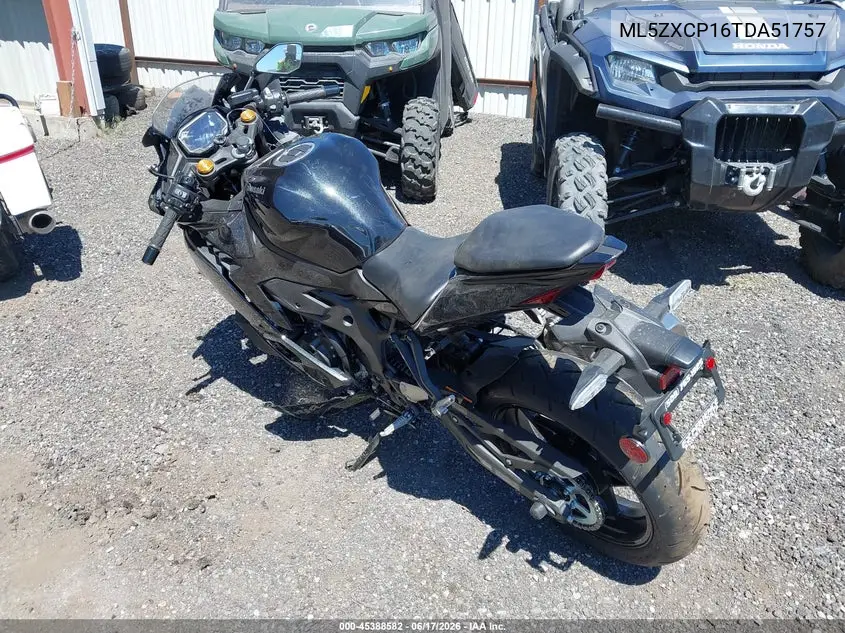 2026 Kawasaki Zx400 P VIN: ML5ZXCP16TDA51757 Lot: 45388582