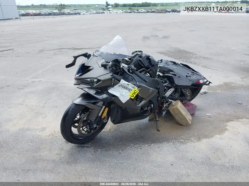 2026 Kawasaki Zx636 Abs VIN: JKBZXXB11TA000014 Lot: 45488982