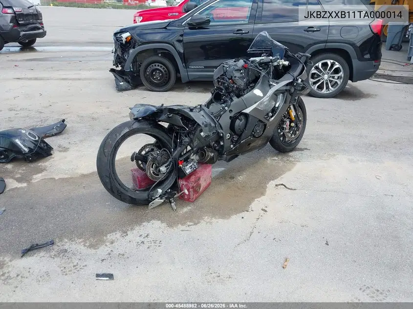 2026 Kawasaki Zx636 Abs VIN: JKBZXXB11TA000014 Lot: 45488982