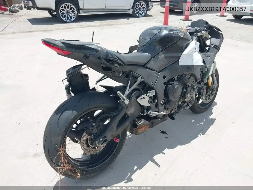 2026 Kawasaki Zx1000-B VIN: JKBZXXB19TA000357 Lot: 45606382