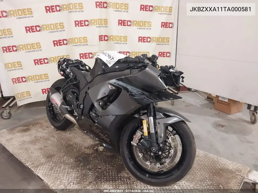 2026 Kawasaki Zx1000-R VIN: JKBZXXA11TA000581 Lot: 45621923