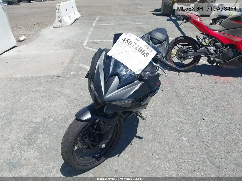 2026 Kawasaki Ex500 H VIN: ML5EXGH17TDA73464 Lot: 45672065