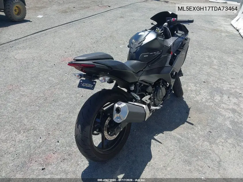 2026 Kawasaki Ex500 H VIN: ML5EXGH17TDA73464 Lot: 45672065