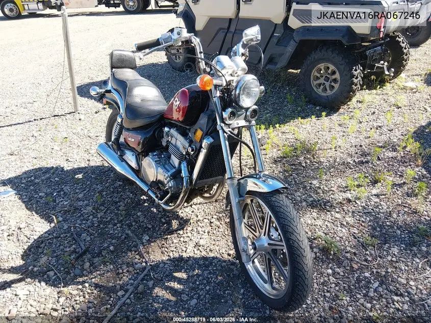 1994 Kawasaki En500 VIN: JKAENVA16RA067246 Lot: 45288719