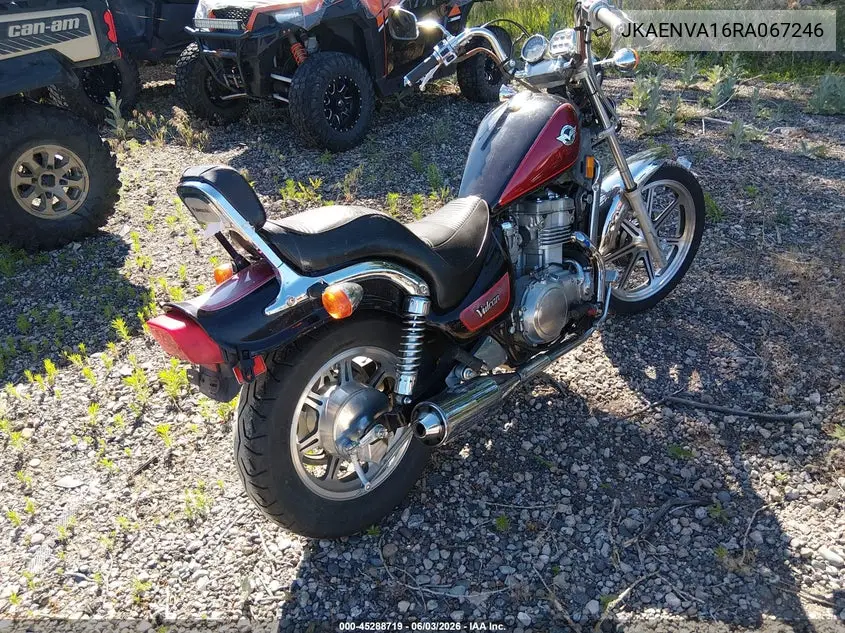 1994 Kawasaki En500 VIN: JKAENVA16RA067246 Lot: 45288719
