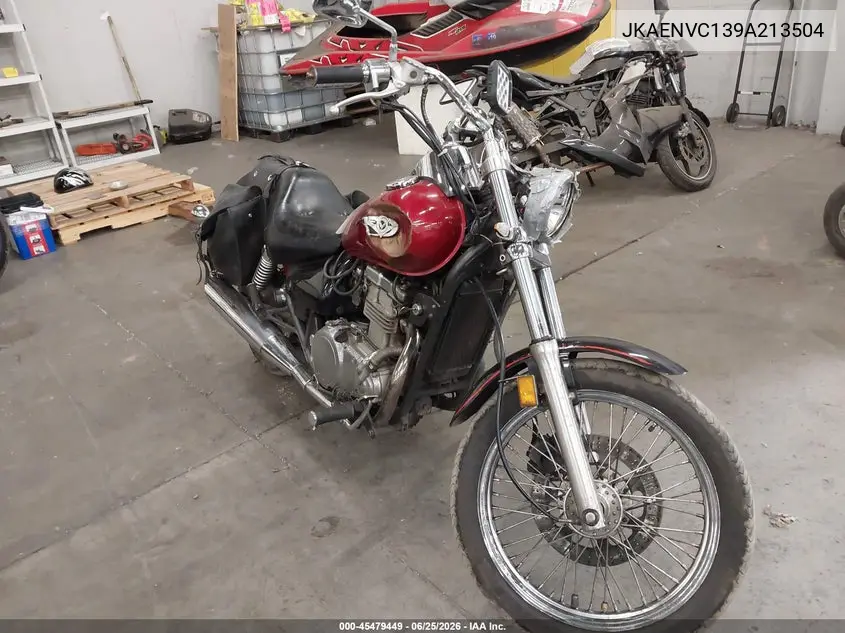 2009 Kawasaki En500 C VIN: JKAENVC139A213504 Lot: 45479449