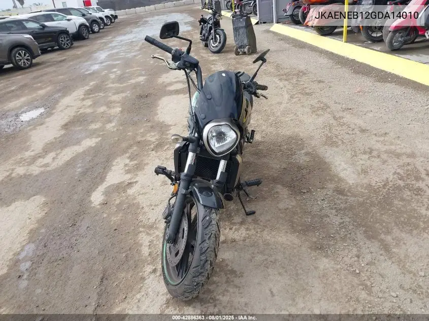 2016 Kawasaki En650 B VIN: JKAENEB12GDA14010 Lot: 42886363