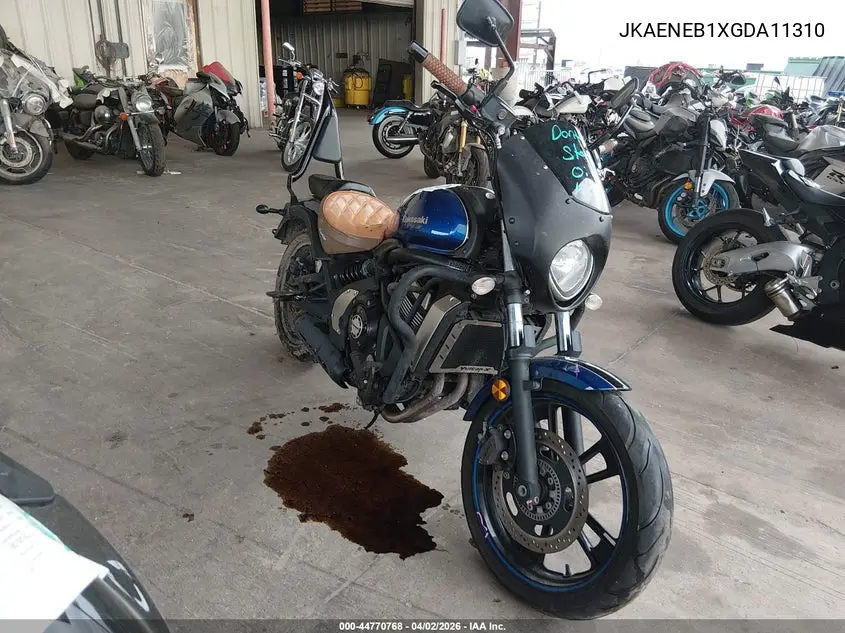 2016 Kawasaki En650 B VIN: JKAENEB1XGDA11310 Lot: 44770768