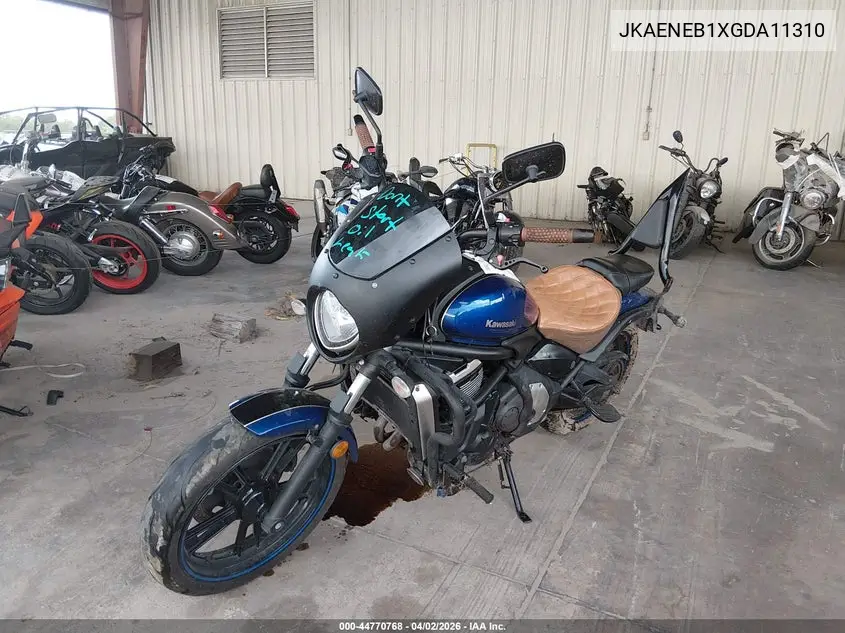 2016 Kawasaki En650 B VIN: JKAENEB1XGDA11310 Lot: 44770768