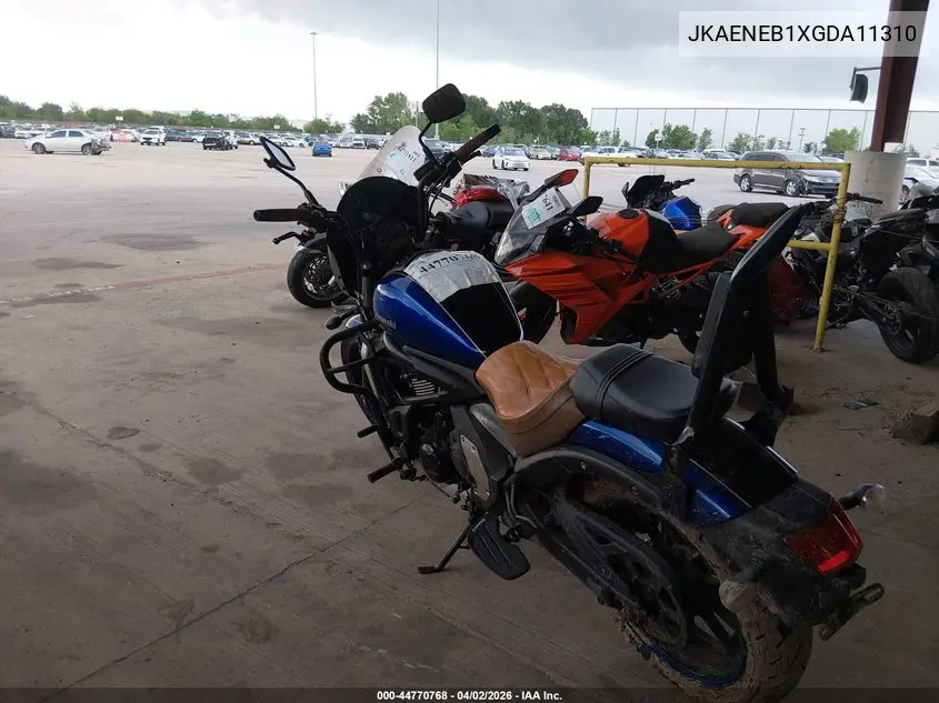 2016 Kawasaki En650 B VIN: JKAENEB1XGDA11310 Lot: 44770768