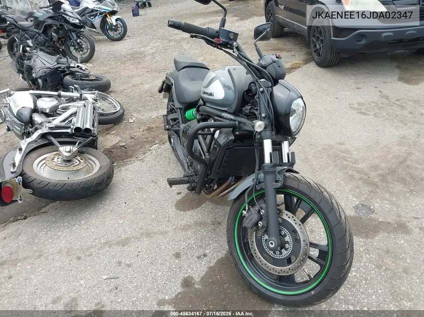 2018 Kawasaki En650 E VIN: JKAENEE16JDA02347 Lot: 45634167