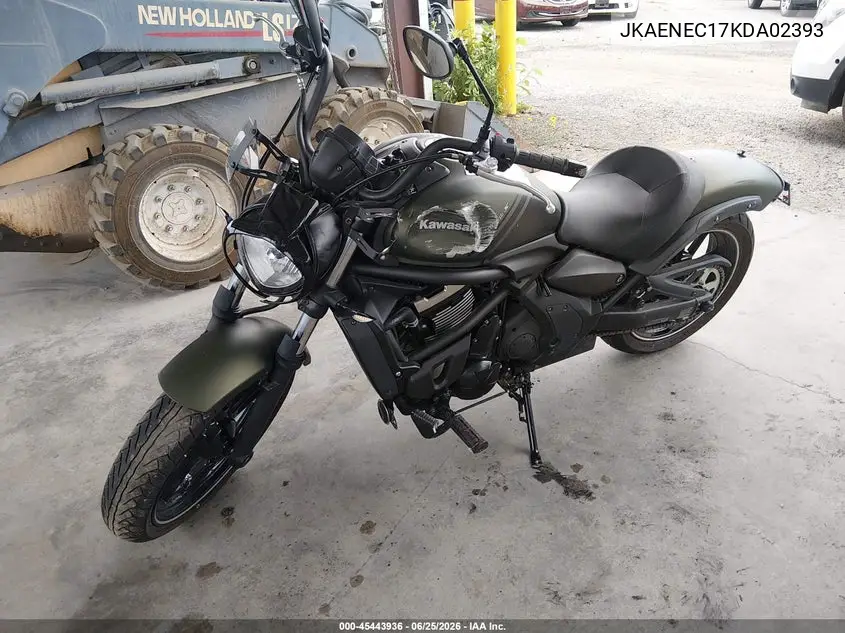 2019 Kawasaki En650 C VIN: JKAENEC17KDA02393 Lot: 45443936