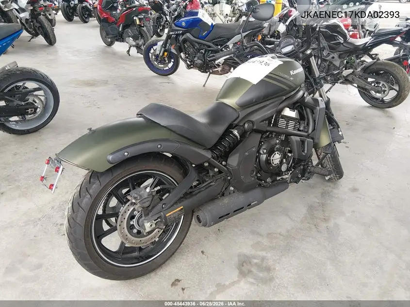 2019 Kawasaki En650 C VIN: JKAENEC17KDA02393 Lot: 45443936