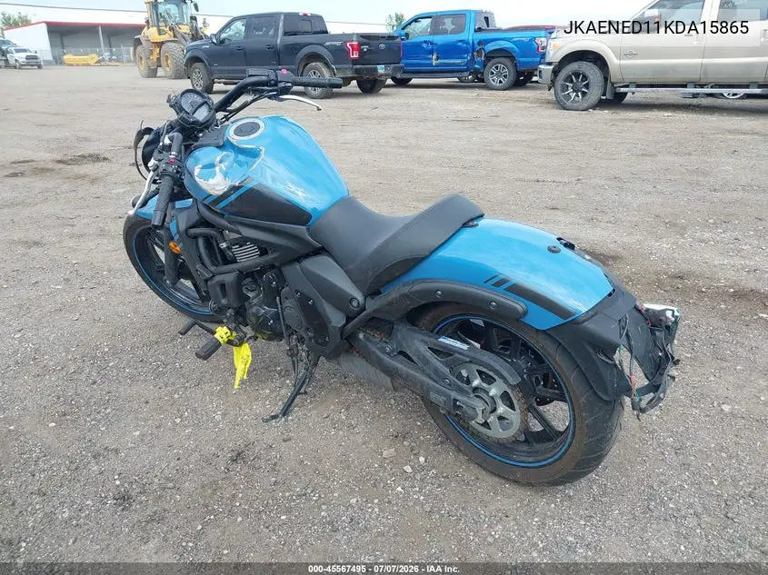 2019 Kawasaki En650 D VIN: JKAENED11KDA15865 Lot: 45567495