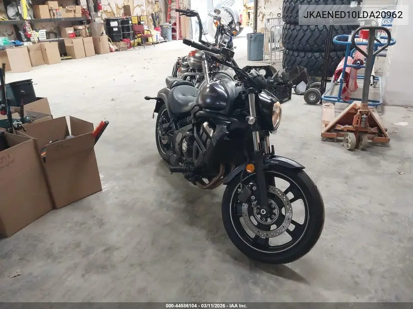 2020 Kawasaki En650 D VIN: JKAENED10LDA20962 Lot: 44586104