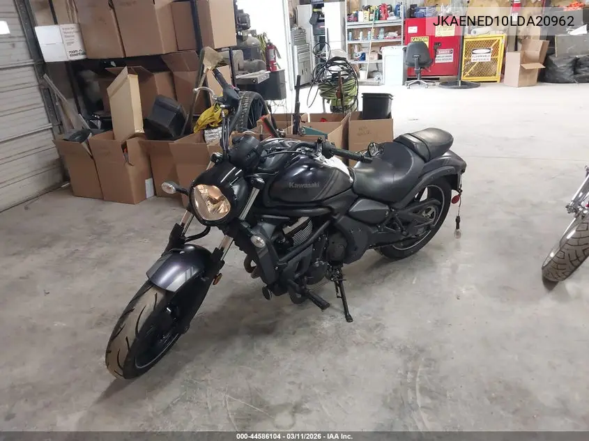 2020 Kawasaki En650 D VIN: JKAENED10LDA20962 Lot: 44586104