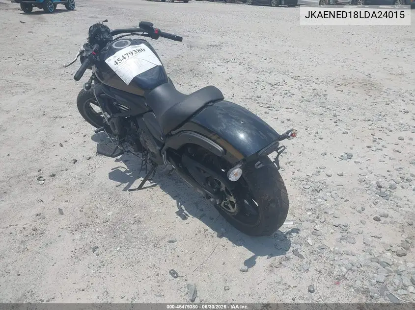 2020 Kawasaki En650 D VIN: JKAENED18LDA24015 Lot: 45479380