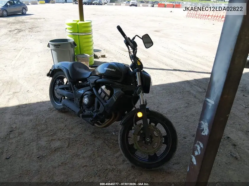 2020 Kawasaki En650 C VIN: JKAENEC12LDA02822 Lot: 45545777