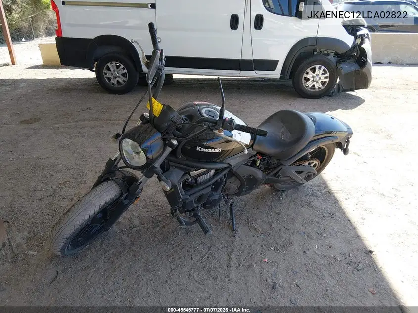 2020 Kawasaki En650 C VIN: JKAENEC12LDA02822 Lot: 45545777