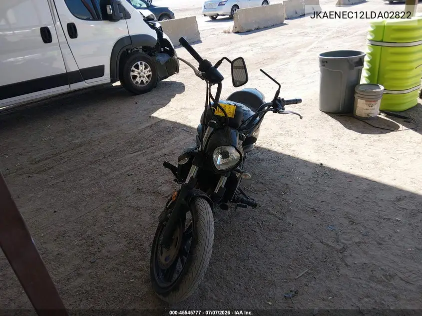 2020 Kawasaki En650 C VIN: JKAENEC12LDA02822 Lot: 45545777