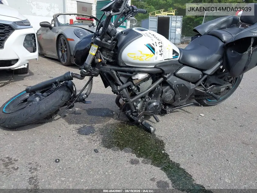 2021 Kawasaki En650 C VIN: JKAENEC14MDA03939 Lot: 45425987