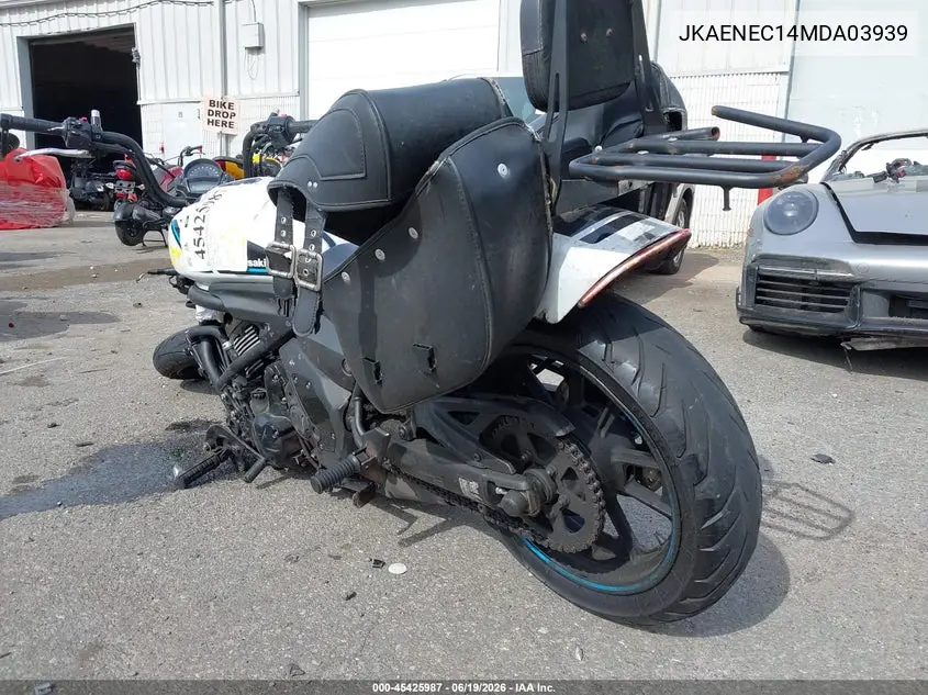 2021 Kawasaki En650 C VIN: JKAENEC14MDA03939 Lot: 45425987