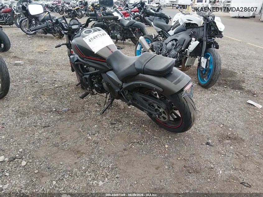 2021 Kawasaki En650 D VIN: JKAENED17MDA28607 Lot: 45497349