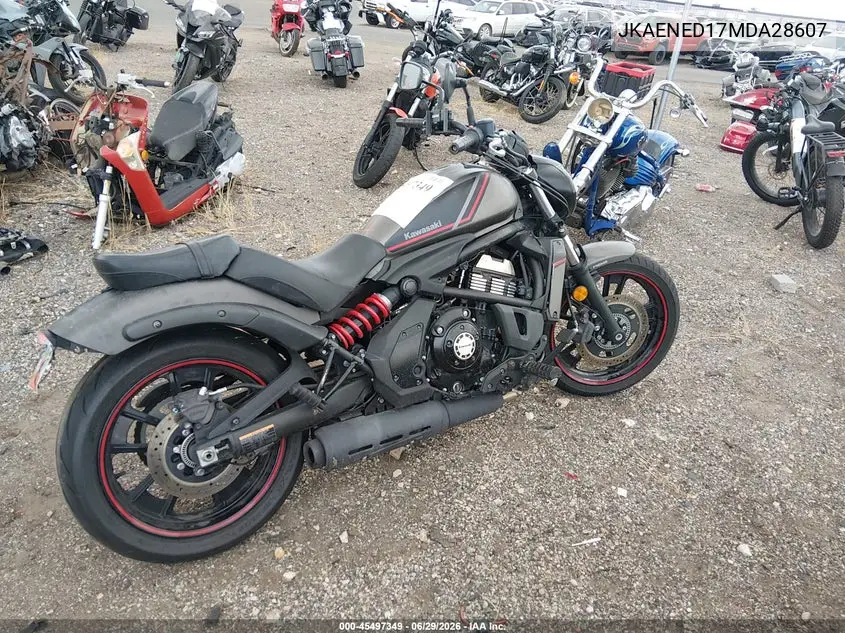 2021 Kawasaki En650 D VIN: JKAENED17MDA28607 Lot: 45497349