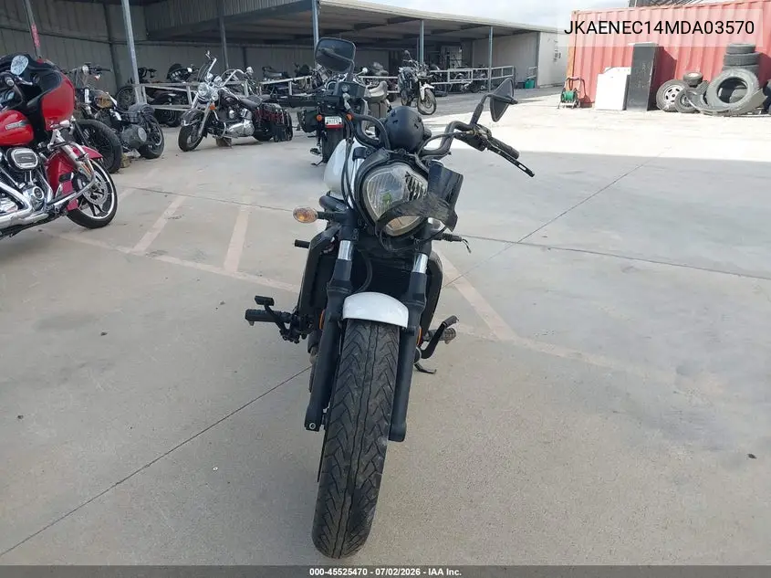 2021 Kawasaki En650 C VIN: JKAENEC14MDA03570 Lot: 45525470