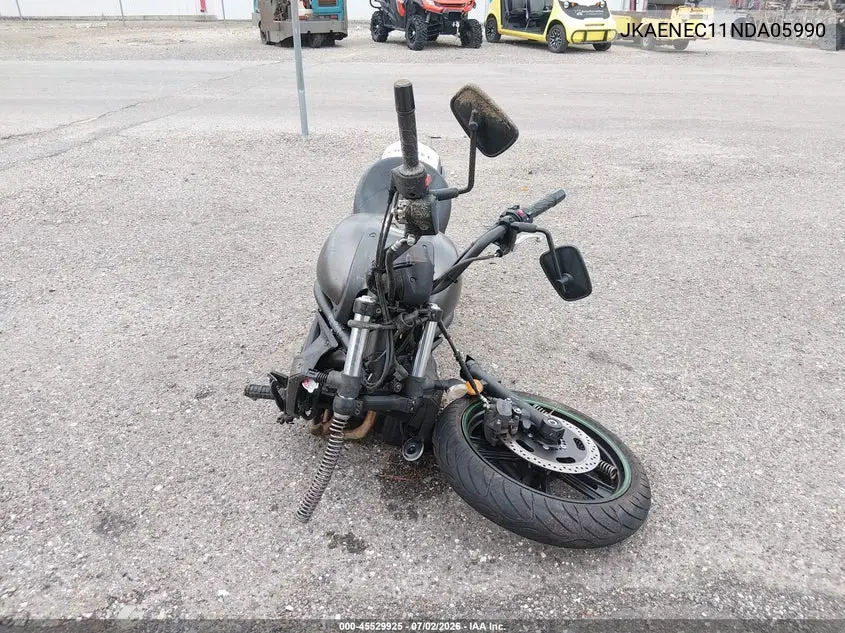 2022 Kawasaki En650 C VIN: JKAENEC11NDA05990 Lot: 45529925