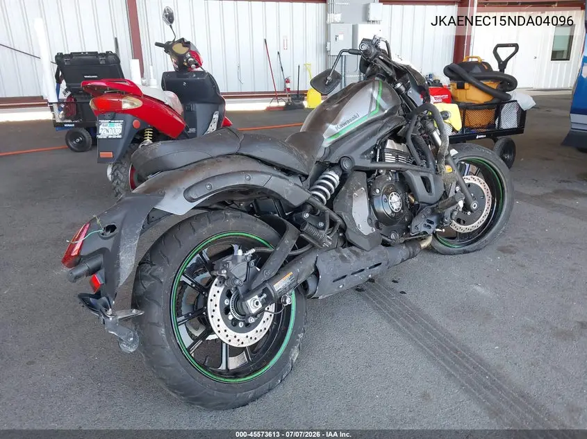 2022 Kawasaki En650 C VIN: JKAENEC15NDA04096 Lot: 45573613