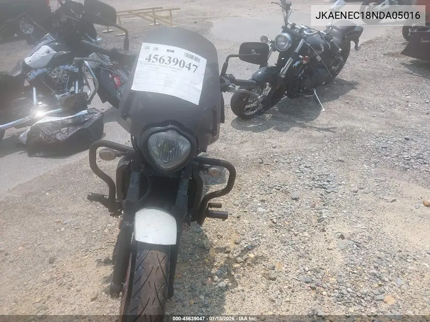 2022 Kawasaki En650 C VIN: JKAENEC18NDA05016 Lot: 45639047